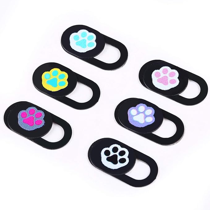 Webcam Cover Slide 6 Packs Ultra-Thin Camera Covers by IMNEXT2U