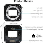 VILTROX E-T10 II Lens Mount Adapter, E Mount Lens to Z-CAM Cinema Cameras - Image 8