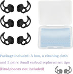 Small Earbud Replacement Tips Silicone Earbud Tips Eartips Compatible - Image 3