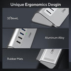 USB C Hub, INTPW 9-in-1 USB C Hub Multiport Adapter - Image 3