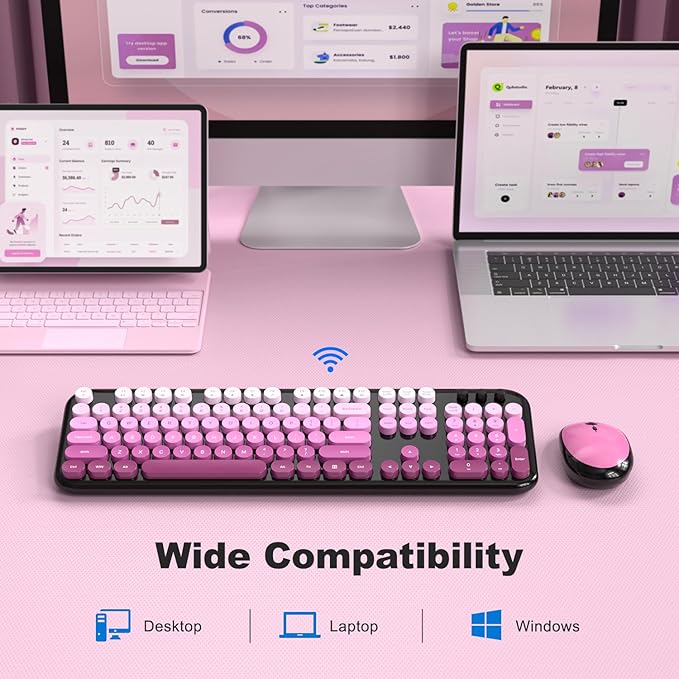 Wireless Keyboard Mouse Combo - Image 4