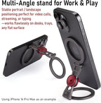Magnetic Phone Stand with Fidget Spinner | Double Side Holder Ring - Image 3