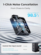 3-in-1 Microphone for iPhone: Wireless Lavalier Microphone for Camera & Android - Image 2