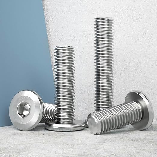 1/4-20 x 1/2" Flat Head Hex Socket Cap Screws Bolts, 304 Stainless Steel 18-8 - Image 3