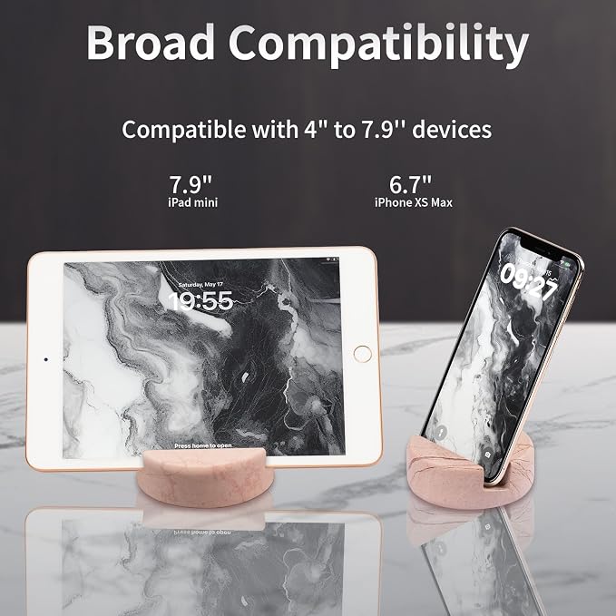 Marble Phone Stand for Desk - Image 3