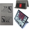 Airplane Tablet Holder, Extra Large 12x7” Flexible Cell Phone and Tablet Holder by FlightFlapbyFolden