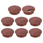 uxcell 8 Pcs 53mm Desk Grommet, Plastic Cable Hole Cover, Wire Cord Cable by uxcell