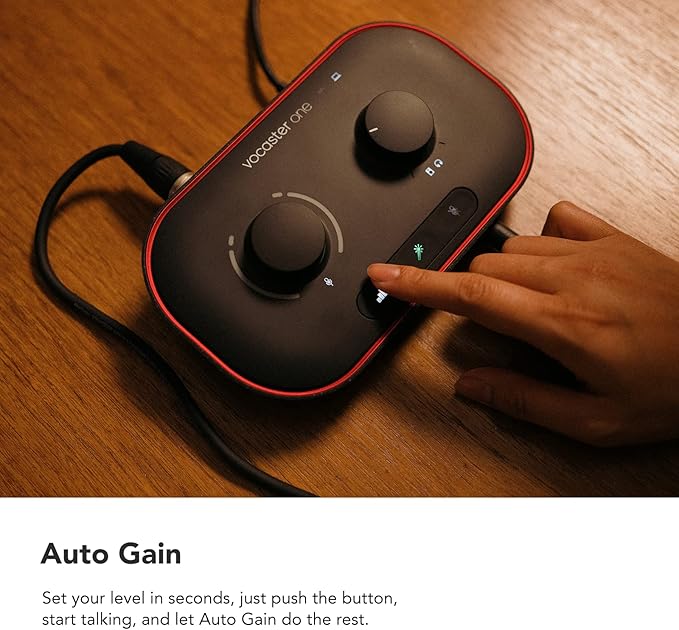 Focusrite Vocaster One — Podcasting Interface - Image 5