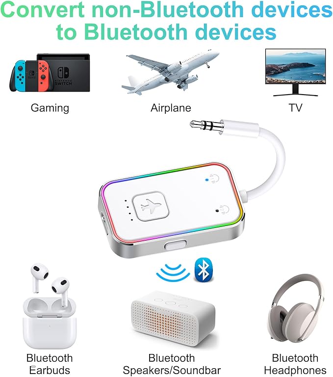 Bluetooth Transmitter for Airplane, - Image 5