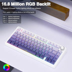AULA F75 Pro Wireless Mechanical Keyboard, 75% Hot Swappable Custom Keyboard - Image 6