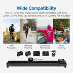 Accsoon Toprig S60 Camera Slider Motorized and Support Arms - Image 6