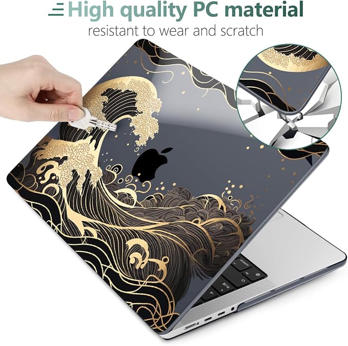 DONGKE for M4 MacBook Pro 16 Inch Case 2024 2023 2021 A3403 A3186 M3 A2991 M2 - Image 4