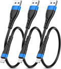 OIITH MFi Certified Short for iPhone Charger Cable 3 Pack 1 Ft, 12 inch for by OIITH