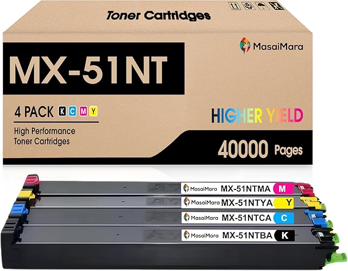 MasaiMara MX51NT MX-51NT Compatible High Yeild Toner Cartridge by Home