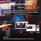 4K Native NDI HX3 POV Webcam Camera PoE, Simultaneously HDMI & SDI Output - Image 5