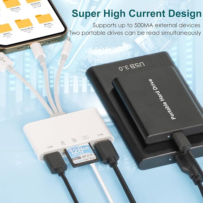 7-in-1 Memory Card Reader Universal Card Reader - Image 8