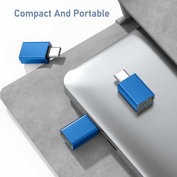Basesailor USB C to USB Adapter 3Pack, USBC Male to USBA 3.0 Female OTG Adapter - Image 6