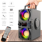 Bluetooth Speaker, 40W Portable Wireless Speaker - Image 4