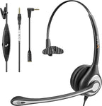 Wantek Cell Phone Headset with Microphone Noise Cancelling by Wantek