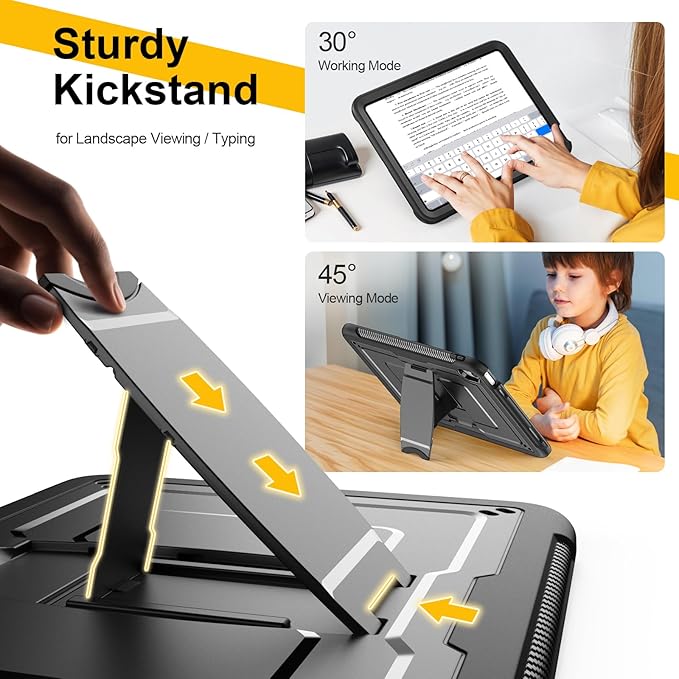 SEYMAC stock Case for iPad 11th/10th Generation 11''/10.9'' 2025/2022, - Image 2