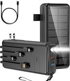 Portable Charger with Built in Cable and Wall Plug 50000mAh PD30W Fast Charging by boogostore