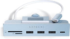 Satechi Clamp Hub USB-C – USB-C Data Port, USB-A 3.0 Data Ports, Micro/SD Card by Satechi