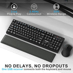 Wireless Keyboard and Mouse Combo - Image 4