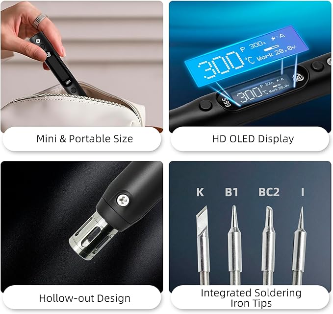 SEQURE S99 Portable Soldering Iron Kit 150W Electric Soldering Iron - Image 5