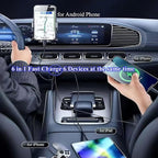 Super Fast Charge USB C Car Phone Charger Adapter 6 in 1 - Image 4