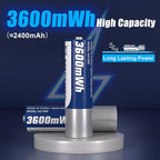 Maxfree Rechargeable AA Batteries Lithium - Image 2