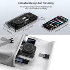 4-in-1 Wireless Charger with Adjustable Night Light, Magnetic Foldable Stand - Image 6