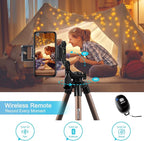 Endurax 60'' Tripod for Camera Canon Nikon DSLR, Camera Phone Tripod - Image 5