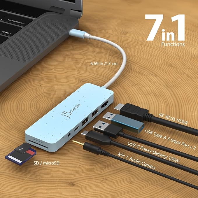 j5create USB-C Multi-Port Hub - Image 2