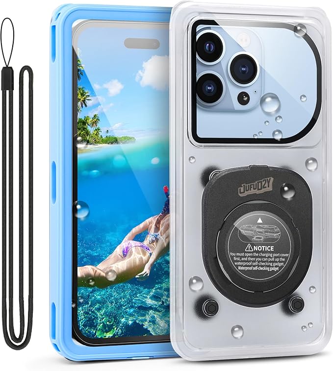 Waterproof Phone Pouch, IPX8 Waterproof Phone Case by Unknown