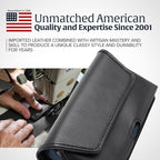 Turtleback Belt Holder for iPhone 16 Pro, 15 pro 14 Pro 13 Pro -Large- Fits - Image 8