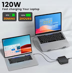 780W USB C Charger Block Fast 10-Port USB C Charging Station GaN PD 120W Laptop - Image 3