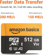 Amazon Basics 512GB microSDXC Card - Image 2