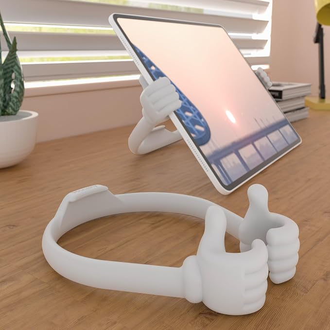 Honsky Thumbs Up Tablet Stand, Portable Monitor Stand Holder - Image 5