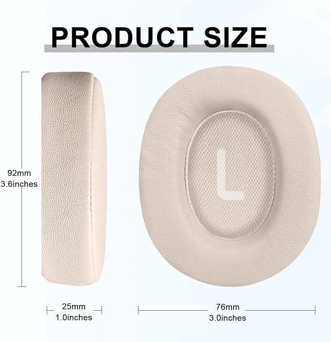 Replacement Ear Pads for JBL Tune 700/710/720/750/760/770 Headphones, Headset - Image 3