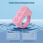 Fingertip Bluetooth Remote Control TIK TOK Wireless Page Turner TYUOBOX Camera - Image 2