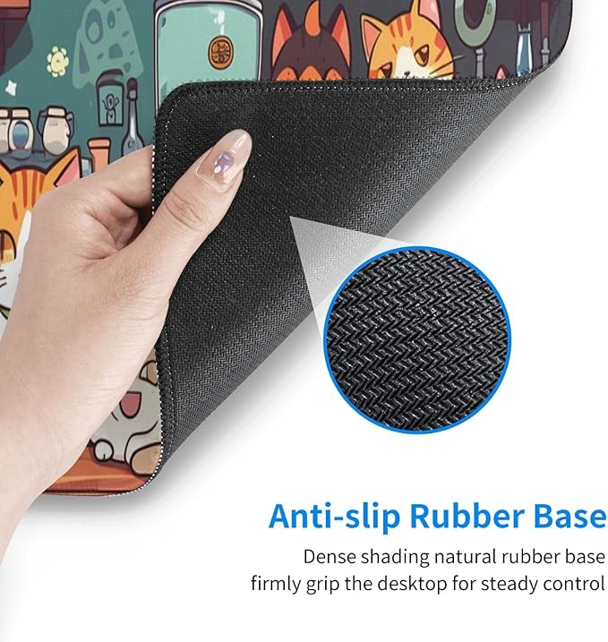 Gaming Mouse Pad Desk Pad, Extended Big Mouse Pad, 31.5x11.8 Inch Long Computer - Image 5