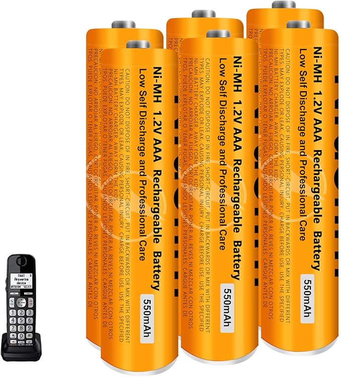 6 Pack NI-MH AAA Rechargeable Battery by Ni-MHRechargeableAAABattery