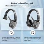 COSMUSIS Trucker Bluetooth Headset, Wireless Headsets - Image 2