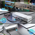 Thunderbolt 4 Dock, WAVLINK Docking Station - Image 5