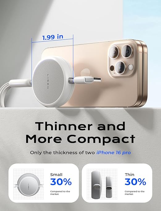 LISEN Multi Charging Cable, 3 in 1 Charging Cable, Retractable Car Charger - Image 6