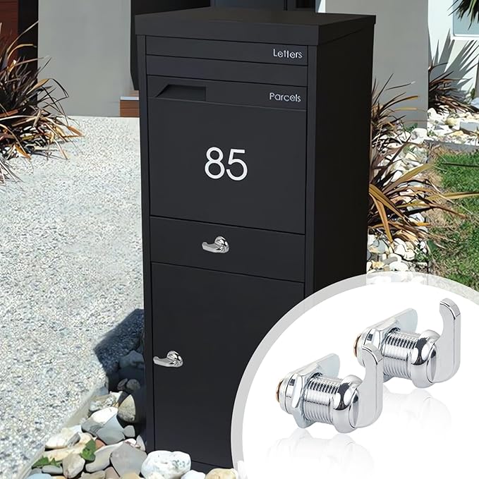 2 Pack Thumb Operated Offset Cam Lock Latch, Keyless Cam Lock Latch - Image 7
