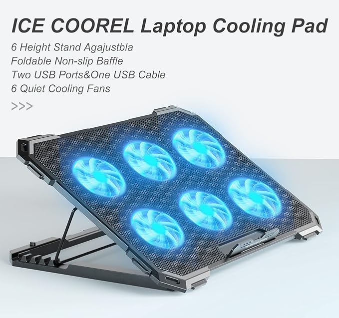 ICE COOREL Laptop Cooling Pad - Image 7