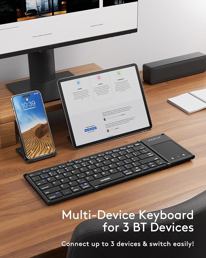 Samsers Foldable Bluetooth Keyboard - Image 2