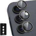 for Samsung Galaxy A16 Camera Lens Protector, Individual Metal Ring Tempered by Btscase