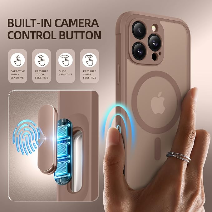 BERFY Magnetic for iPhone 16 Pro Max Case, Compatible - Image 2